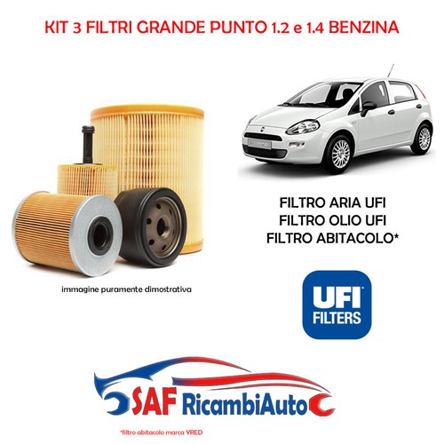 Kit tagliando ufi grande - kit,