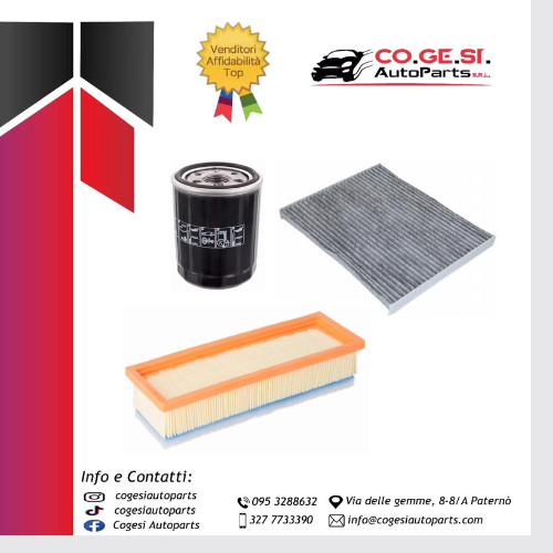 Kit tagliando fiat grande - kit,