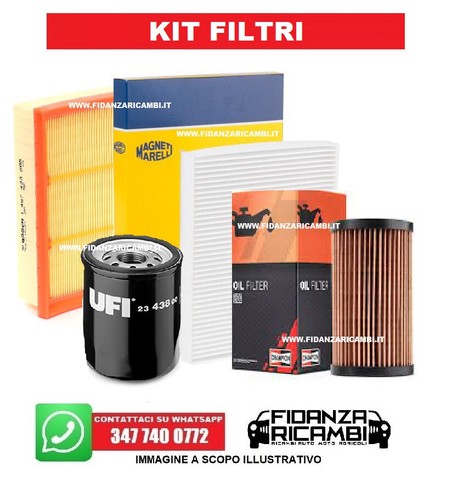 Kit tagliando filtri - tagliando,